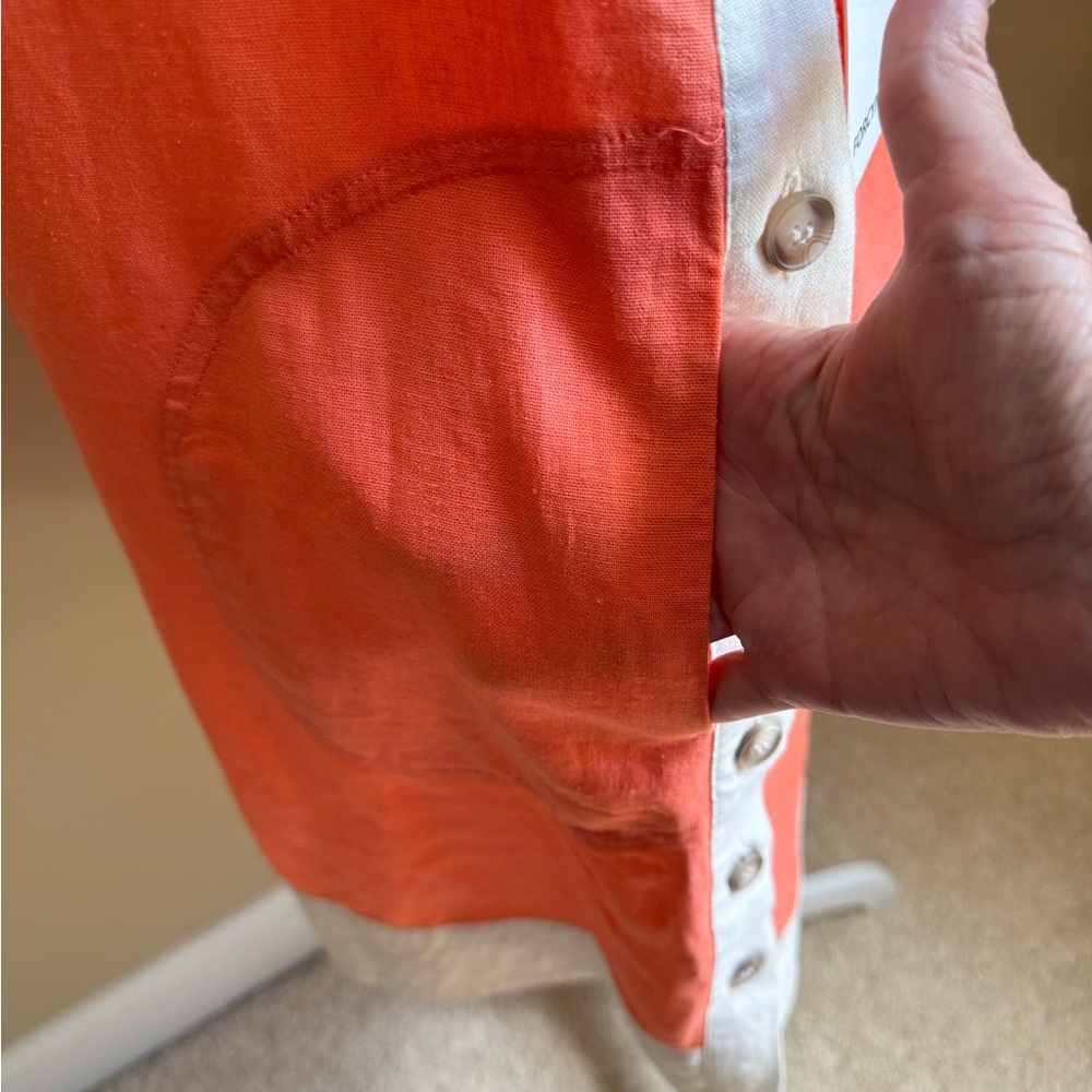 NWT Linen Blend Dress by For Cynthia - Picture 4 of 6